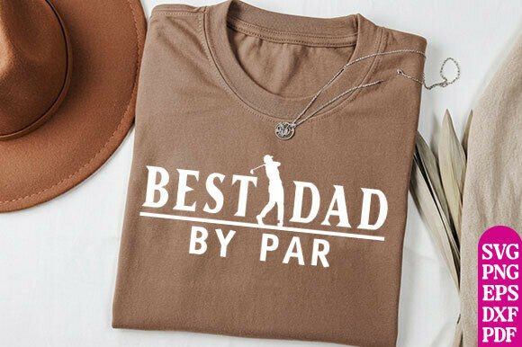 Best Dad by Par: A Sublimation File for Golf-Themed Projects
