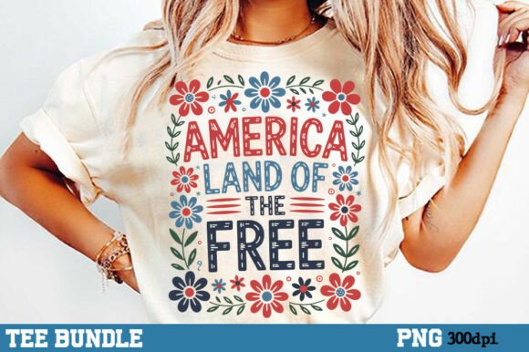 Boho Floral America Land of the Free Png: A Creative Patriot's Toolkit