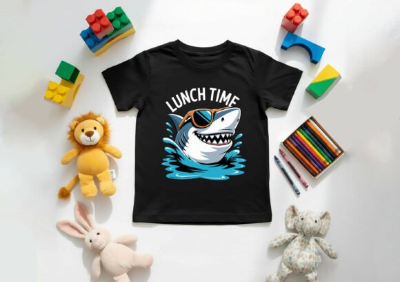 Bringing Characters to Life: Sark Kids Cartoon T-Shirt Design Vector