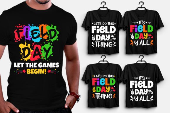 Field Day T-Shirt Design PNG SVG EPS: Your Complete Creative Toolkit