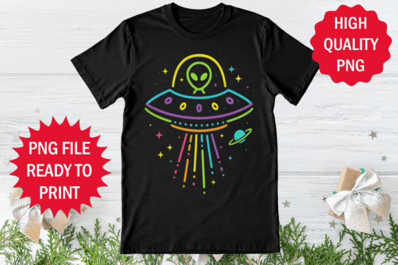 Funny Space Ship Line Art: A Trendy Graphic Design Asset