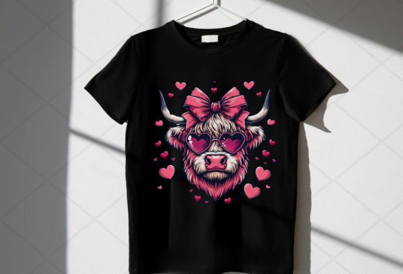 Highland Cow Print, Just a Girl Who Love: A Designer's Take