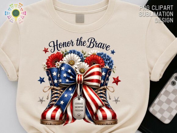 Honor the Brave Patriotic Military Boots: A Design Tribute