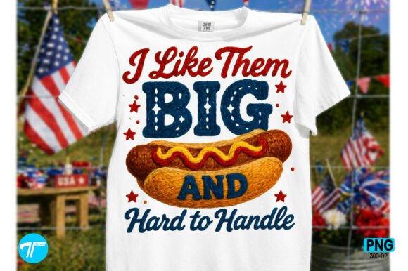 Unleash Summer Fun: The Funny 4th July Patriotic Hot Dog Shirt Design